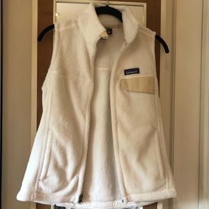 Patagonia white vest